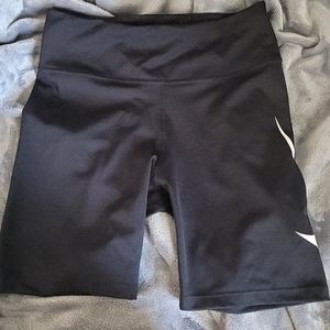 Black Nike biker shorts